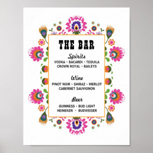 Poster Fiesta Sinaliza A Festa de casamento De Evento Do