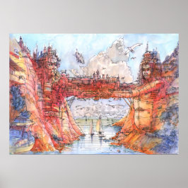 Poster Fígado de La Citta' sul