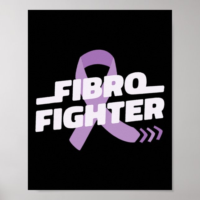 Poster Fighight Fibromylagia Aumenta Memória De Consciênc (Frente)