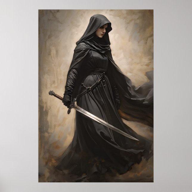 Poster Fighting Nun (Frente)