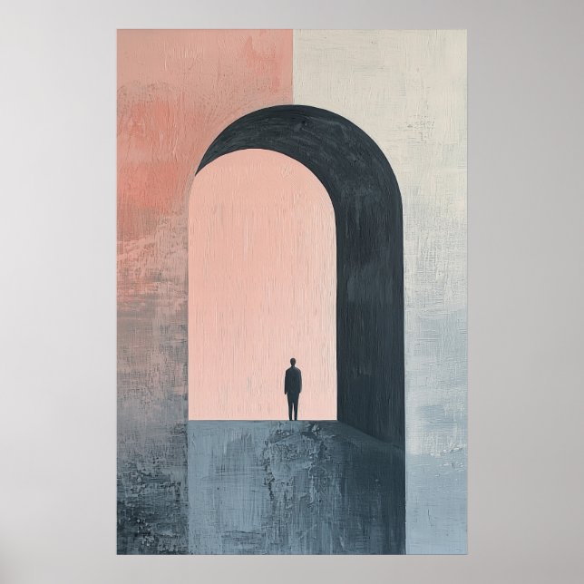 Poster Figura 1843 heroica em Archway (Frente)