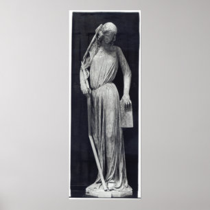 Poster Figura alegórica da sinagoga