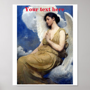 Poster Figura com asa
