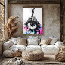 Figura de Grafite em Edifícios Urbanos – Eye Stree