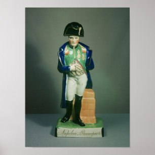 Pôster Figura de Staffordshire de Napoleon Bonaparte