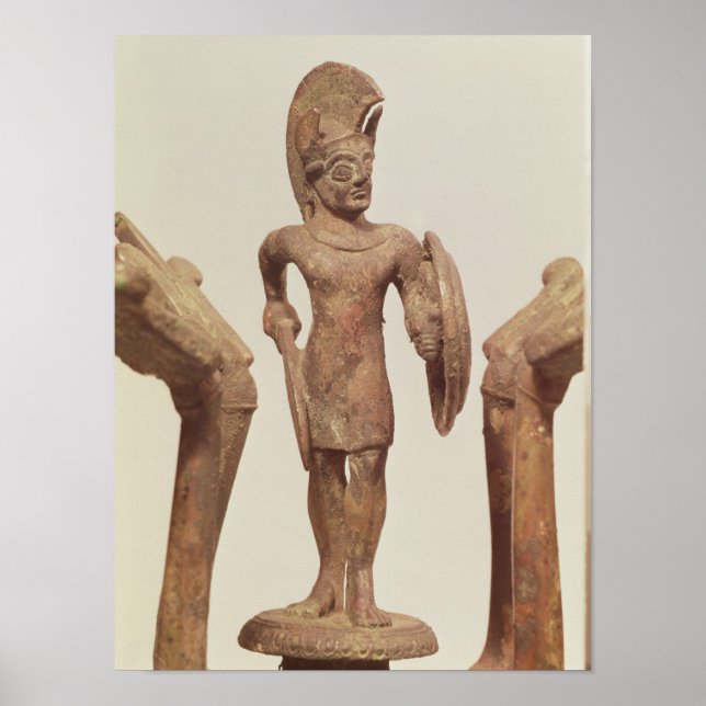Pôster Figura de um guerreiro, c.490 BC (Frente)