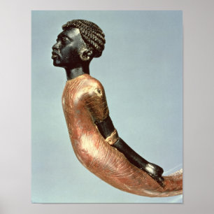 Pôster Figura de um homem africano do fim de