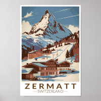 Figura de Viagem de arte da ilustração da Suiça de