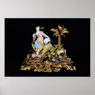 Pôster Figura de Vincennes de um Naiad