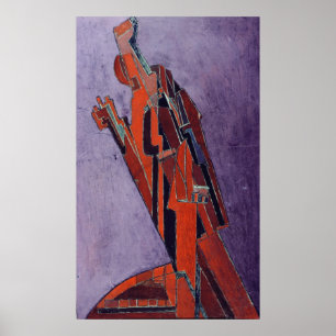 Poster Figura estudo - design para a escultura