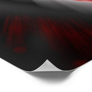 Pôster Figura no vermelho