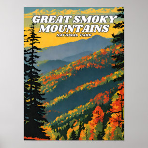 Poster Figura r do Parque Nacional das Montanhas do Enfum