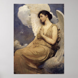 Pôster Figura voada Thayer de Abbott Handerson