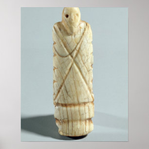 Pôster Figure of a bearded man (elephant ivory)