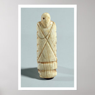 Poster Figure of a bearded man (elephant ivory)