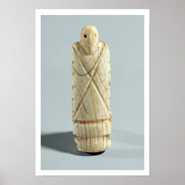 Poster Figure of a bearded man (elephant ivory) (Frente)
