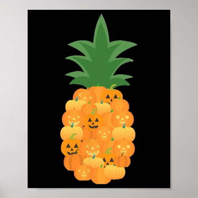 Poster Figurino De Festa De Abóbora Divertida Para Lover  (Frente)