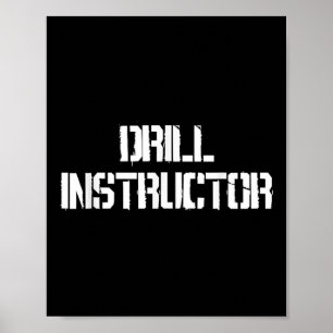 Poster Figurino do Camp de Inicialização do Instrutor de 