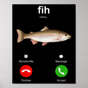 Poster Fih Chamando Lembrar-me Recusar Mensagem Aceitar T