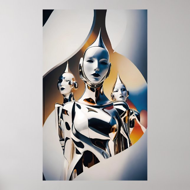 Poster Filas de Conselhos Lógicos Frio Soldados (Frente)