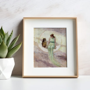 Poster Filha da Bruxa   Frederick Stuart Church