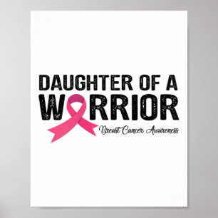 Poster Filha De Fita De Um Guerreiro Cancer De Mama