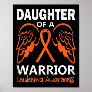 Poster Filha de um Anjo Guerreiro de Conscientização da L
