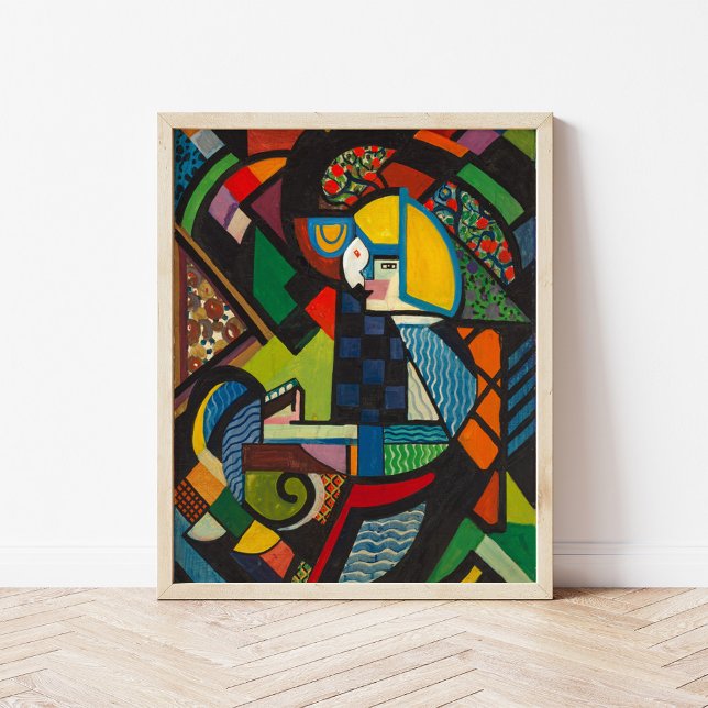 Poster Filha em um Rocker | Henry Lyman Sačien (Criador carregado)