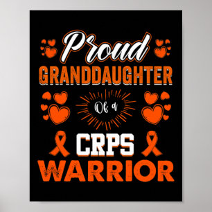 Poster Filha Orgulhosa De Um Guerreiro Do Crps Mês Laranj