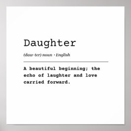 Poster Filha - Um Belo Começo