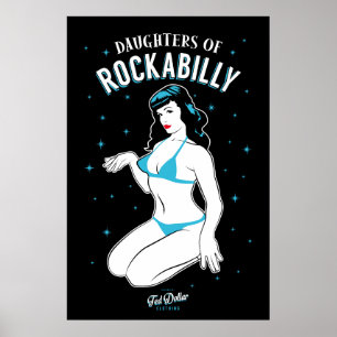 Pôster Filhas de Rockabilly