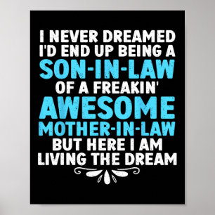 Poster Filho De Direito Arte Da Mãe De Direito Para Homen