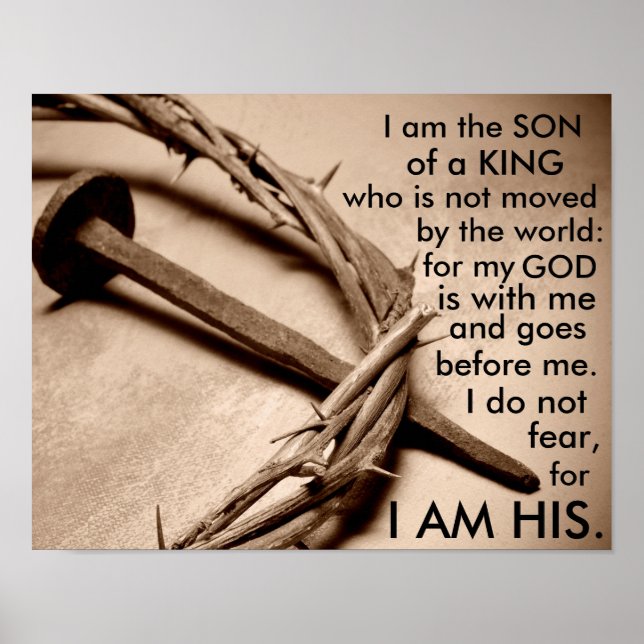 Pôster Filho de um Rei (Frente)