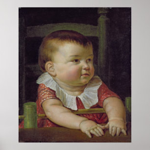 Poster Filho do artista, 1805 de Otto Sigismund