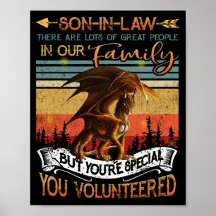 Poster Filho Em Direito Há Muitas Pessoas Excelentes Volu