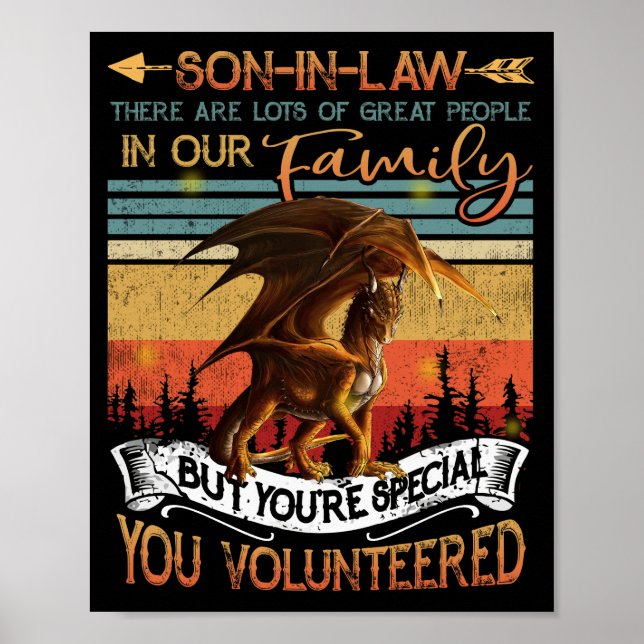 Poster Filho Em Direito Há Muitas Pessoas Excelentes Volu (Frente)