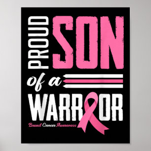 Poster Filho Orgulhoso De Um Guerreiro Mãe Conhecimento D