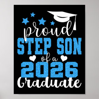 Poster Filho Super Orgulhoso de 2026 Graduado Formatura F