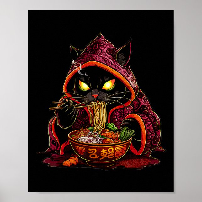 Poster Filhos de Animes Ramen Crianças Japonesas Kawaii C (Frente)