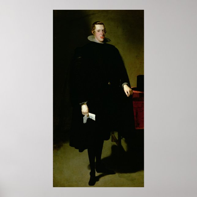Pôster Filipe IV da Espanha c.1626 (Frente)