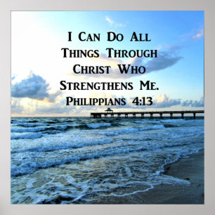POSTER FILIPIANOS 4:13 POSSO FAZER TUDO