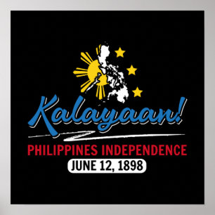 Poster Filipinas - Dia da Independência do Kalayan
