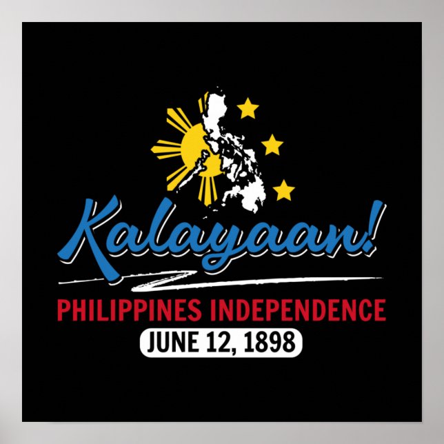 Poster Filipinas - Dia da Independência do Kalayan (Frente)