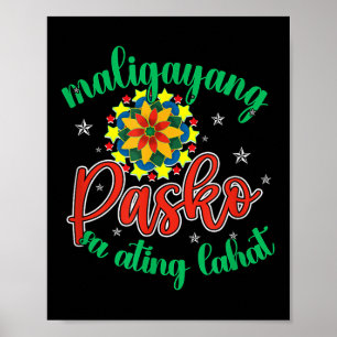 Poster Filipinas Pilipinas Filipino Natal Parol Xma
