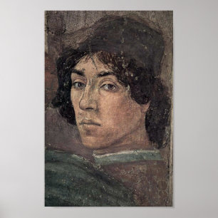 Poster Filippino Lippi - Auto-retrato do artista