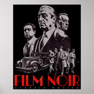 Poster Film Noir - Filmes Clássicos