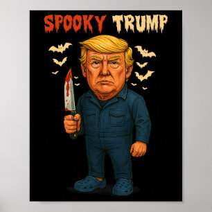 Poster Filme Americano de Terror Engraçado e Assustador d