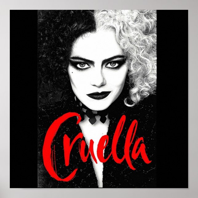 Poster Filme da Cruella (Frente)