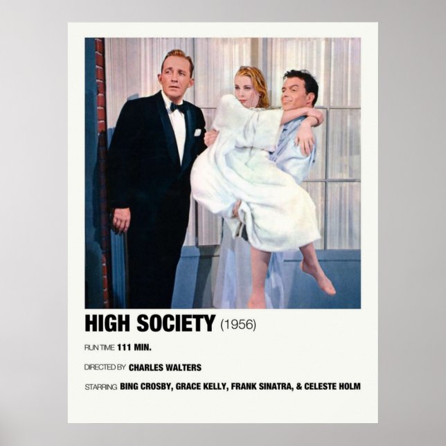 Poster Filme de Alternativo High Society 1956 (Frente)