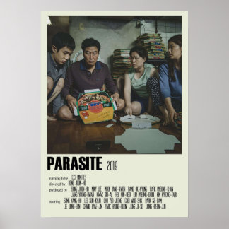 Poster Filme de Arte de Alternativo Parasita Grande 2